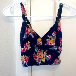 XS Hollister Floral Tank Top